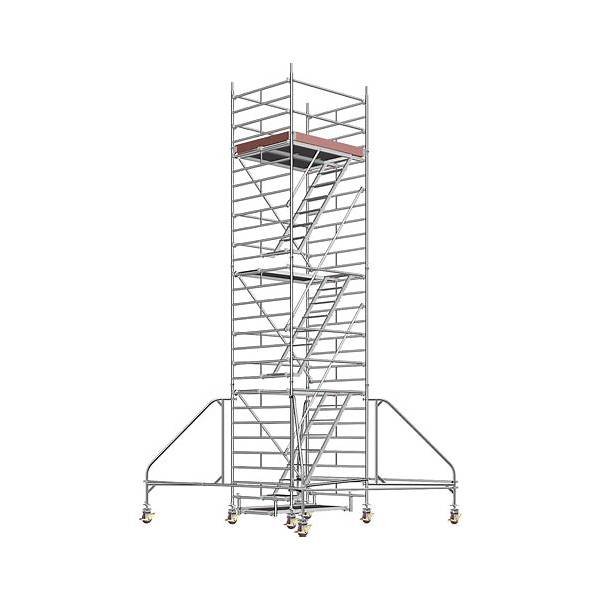 Layher Universal-Fahrgerüst mit Standleiter